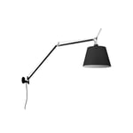 Artemide - Tolomeo Mega Vegglampe m/Dimmer Ø420 Svart