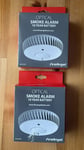 2x FireAngel Optical Smoke Alarm 10yr Lithium Battery  FA6120-INT