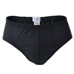 Novila Culotte De Sport Pour Hommes - Coton Stretch, Jersey Simple Fin, Uni Marine S (Small)