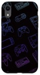 Coque pour iPhone XR Esthétique Jeux Vidéo Graphiques Adolescents