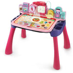 Magi bureau interactif 5 en 1 rose  