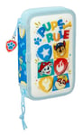 PAW PATROL PUPS RULE - Matériel pour enfants, idéal pour les enfants, confortable et polyvalent, qualité et résistance, bleu, Estándar, trousse