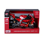 Véhicule Maisto 1/6 Moto GP Racing Ducati Lenovo 2022 #63 Bagnaia