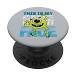 Disney PIXAR Monsters Inc. Mike This Is My Game Face PopSockets Swappable PopGrip