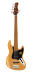 Sire V5 Series Marcus Miller Fretless Alder 5-string Passive Bass Guitar Natural