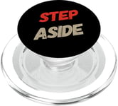 Pour les gens drôles, citation en deux mots de Step Aside PopSockets PopGrip pour MagSafe