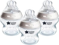 Tommee Tippee Natural Start Anti-Colic Baby Bottle, 150 3 Count (Pack of 1)