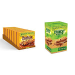 Nature Valley Protein Peanut & Chocolate Gluten Free Cereal Bars 4 x 40g (Pack of 8, total 32 Bars) & Crunchy Granola Bars Oats 'n' Honey, Pack of 40 Bars