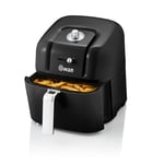 Swan SD10510BN - Swan Retro Manual 6L Air Fryer Black