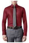 Chemise Bill Tornade Bordeaux Homme