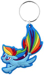 Pyramid International RK38748C My Little Movie-Rainbow Dash Sea Pony Porte-clés en caoutchouc Multicolore 4 x 6 x 1,3 cm