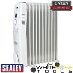 Sealey Oil-Filled Radiator 2500W/230V 11-Element