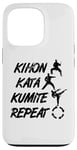 Coque pour iPhone 13 Pro Karate Pillars Martial Artist