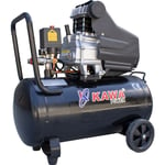 Kawapower - Compresseur d'air, capacité 50L, 8 Bar, 2000W