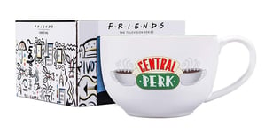 FRIENDS TV SHOW LARGE CENTRAL PERK COFFEE MUG CUP IN GIFT BOX NEW OFFICIAL