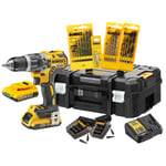 Dewalt DCK796D2T-QW Slagborrmaskin med batteri och laddare