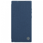Nillkin Qin Book PRO Tygfodral till Samsung Galaxy S23 Ultra Blue