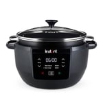 Instant Mijoteuse Supérieur Electrique Programmable (Familial), Couvercle en Verre, Cuisson Lente, Maintien au Chaud, Rissoler, 7.1L (10 Personnes)