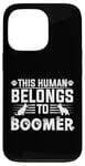 Coque pour iPhone 13 Pro Nom de chien Boomer Cadeau personnalisé pour animal domestique appelé Boomer