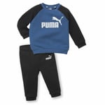 Lasten verkkapuku Puma Minicats Essentials Raglan Musta Sininen (Koko: 9-12 kuukautta)