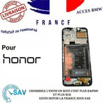 Original Ecran Complet LCD et Vitre Tactile Avec châssis Noir Pour Honor X8 5G