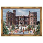 Castle Richard Sellmer Advent Calendar  355x265mm glitter & translucent windows