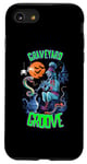 iPhone SE (2020) / 7 / 8 Funny Zombie Snake Charmer Graveyard Groove Halloween Case