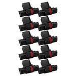 10Pack de Remplacement pour les Rubans D'Imprimante à Rouleaux D'Encre de Calculatrice IR-40T MP-12D UtiliséS pour , -100TM, -150TM