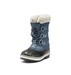 Sorel Yoot Pac Nylon Wp Unisex Kids Winter Boots, Uniform Blue Black 2023, 7 UK