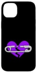 Coque pour iPhone 14 Plus Purple Healing In Process - Graphique de couleur violette