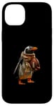 Coque pour iPhone 14 Plus Ballon de football américain pingouin