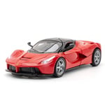 1:36 Ferrari Sportbil Modell Legering Modellbil Leksaksbil Red