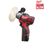 Ponceuse polisseuse MILWAUKEE M12 BPS-421X + 1 batterie 4 Ah + 1 batterie 2 Ah - 4933447799