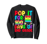 Pop It for 100 Days Of School 2nd Grade 100th Day Sweatshirt