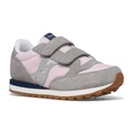 Saucony Originals Jazz Double Hl Sneaker, Blush/Grey/Silver, 4 UK