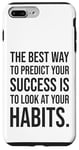 Coque pour iPhone 7 Plus/8 Plus Habitudes de réussite - Gym, Hustle, Grind, Argent, Motivation