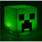 Minecraft Creeper-lampa med officiella Creeper-ljudbatteri