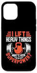 Coque pour iPhone 12/12 Pro I Lift Super Power Gym Entraînement de motivation