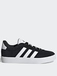 adidas Sportswear Unisex Kids Vl Court 3.0 Trainers - Black/White, Black/White, Size 3 Older