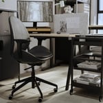 IKEA HATTEFJÄLL kontorsstol med armstöd Testad för: 110 kg