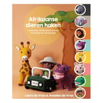 Amigurumi African Animals: 8 Icon Patterns Crochet Book with Jeep And Trailer for Beginner and Advanced Crocheter by Annelies de Vries & Laura de ... iconen uit Afrika met jeep en aanhanger