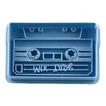 Cuticuter Cassette Tape Coupe-Fond, Plastique, Bleu, 8 x 7 x 1,5 cm