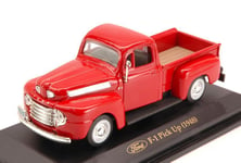 Ford Pick Up F 1 1948 Rouge 1:43 Model Lucky Die Cast