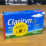 🟢 Clarityn Allergy 10mg Tablets 20 Pack Loratadine Hayfever Sneezing Runny Nose