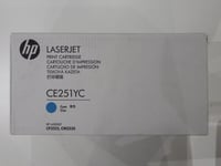 HP CE251YC 504A Cyan Toner Print Cartridge for LaserJet CP3525/CM3530 Genuine