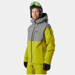 Helly Hansen Herr Gravity Fodrad Skidjacka Grön 2XL