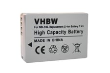 vhbw Li-Ion batterie 700mAh (7.4V) pour appareil photo DSLR Canon Powershot SX60, SX60 HS remplace Canon NB-10L