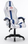 Nasa Atlantis BIS (White/Blue
  Gaming Chair)