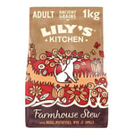 Lily’s Kitchen Made with Natural Ingredients Adult Dry Dog Food Beef Stew with Ancient Grains 1kg Bag