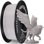 GEEETECH Filament PLA pour imprimante 3D, 1,75 mm, +/- 0,02 mm, New Gris, Bobine, 1 kg